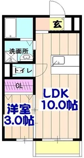ファミーリエI【2階】の間取り