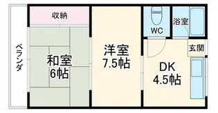 城前田ビル【301号室】の間取り