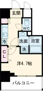 La Douceur四ツ木East【6階】の間取り