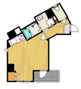 NS21王子本町【702号室】の間取り