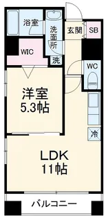 ピニエール浦和岸町【8階】の間取り