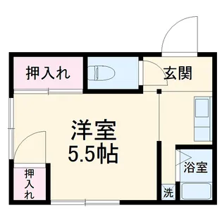 双葉荘【102号室】の間取り