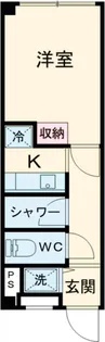 APARTMENT KYODO SETAGAYAⅡ【303号室】の間取り
