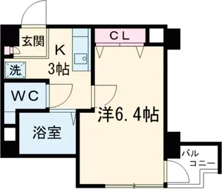 サンゼル田柄Ⅱ【1階】の間取り