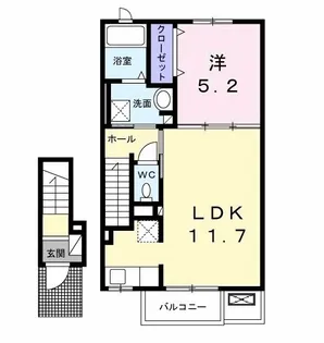 セイバリーヒルズ【2階】の間取り
