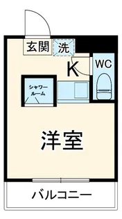 コパーズアプト港南ⅥパートⅡ【1階】の間取り