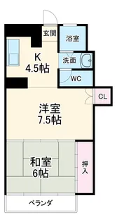 名西ビル【303号室】の間取り