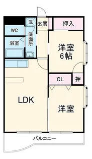 メゾンイセキ【101号室】の間取り