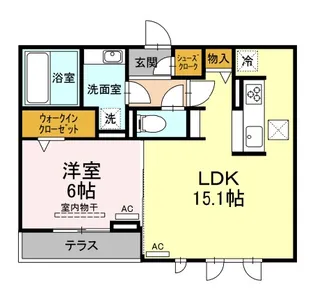 NICE社台【3階】の間取り