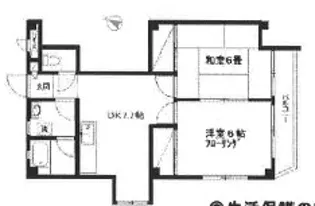 カーサグレイス【3階】の間取り