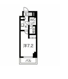 スパシエ東神奈川【8階】の間取り