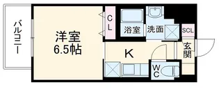 S-RESIDENCE浅間町【8階】の間取り