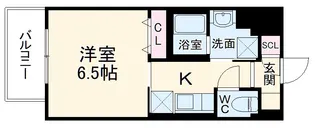 S-RESIDENCE浅間町【9階】の間取り