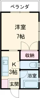 コンフォート安里【302号室】の間取り