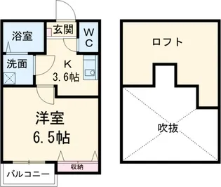 Creo中村公園参番館 【2階】の間取り