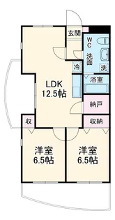 フォルトゥーナ【3階】の間取り