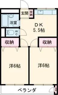 TCハイツ田無【105号室】の間取り