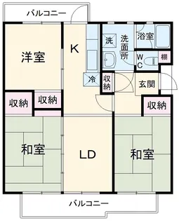 幸手南団地【2階】の間取り