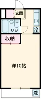 グランディール嵯峨【312号室】の間取り