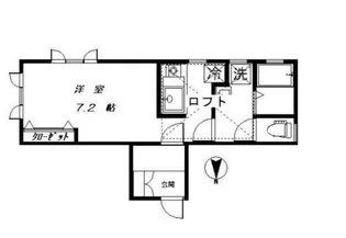 パステルプラザV【2階】の間取り