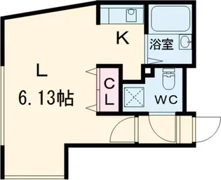 MODULOR武蔵野中町【2階】の間取り