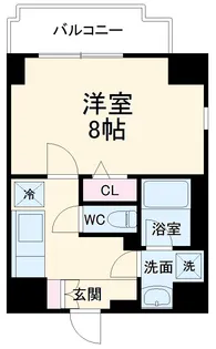 グランジュテ柏【2階】の間取り