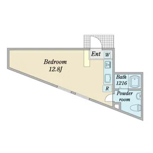 COZY岡崎柱町【402号室】の間取り