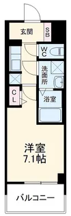 S-RESIDENCE一宮駅前【2階】の間取り