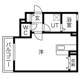 フォレストビレッジ大正町【2階】の間取り