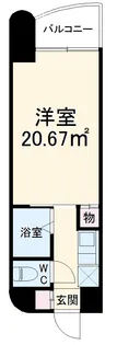 シーズンコート尾張瀬戸【4階】の間取り