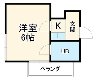 ロードパレス【303号室】の間取り