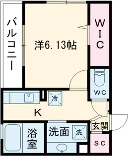 セレスティン三軒茶屋【3階】の間取り