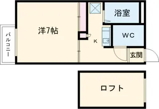 コーポSaitou【2階】の間取り