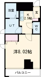 扇ロイヤルハイツ【6階】の間取り