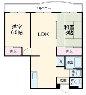 イトーハイツ【3階】の間取り