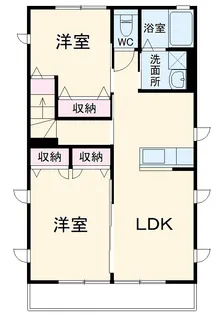 ラルベルデ【2階】の間取り