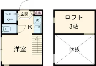 ハーモニーテラス西小岩Ⅴ【2階】の間取り