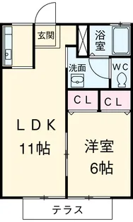 さくらパレス【105号室】の間取り