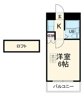 レオパレス21中村公園第3【2階】の間取り
