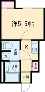 ティーケー桜新町5【1階】の間取り
