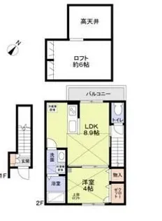 フォレストメゾン西船橋WEST【1階】の間取り