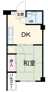 サンモール第2青葉台【5階】の間取り