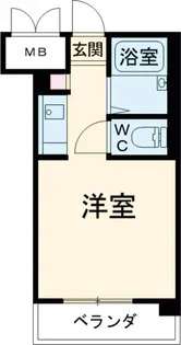 エルウィング立川二番館 【4階】の間取り