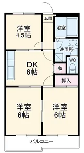 エクセル春日井【3階】の間取り