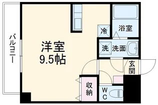Glare【1階】の間取り