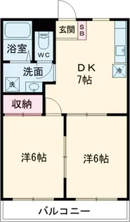 ウインコーポ関町南【3階】の間取り