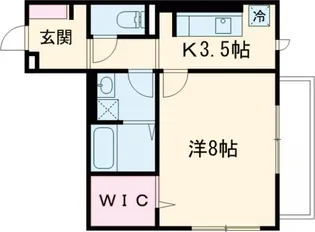 シプレコート茨木【3階】の間取り