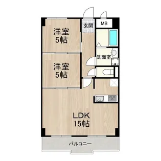 アバンハウスⅠ【A102号室】の間取り