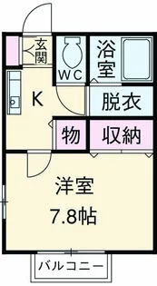 アヴニール・タイコー【2階】の間取り