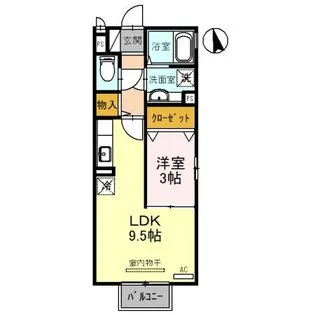 ckc- III【2階】の間取り